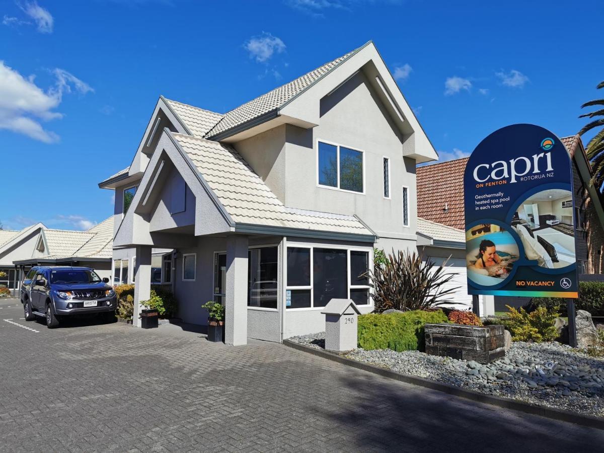 Capri On Fenton Motel Rotorua Eksteriør bilde